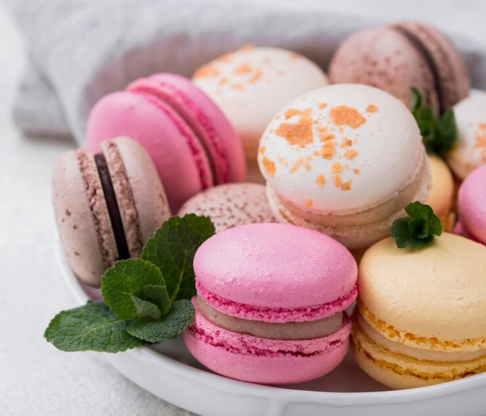 macarons obľúbený francúzsky dezert