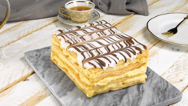 dokonalý recept na mille-feuille