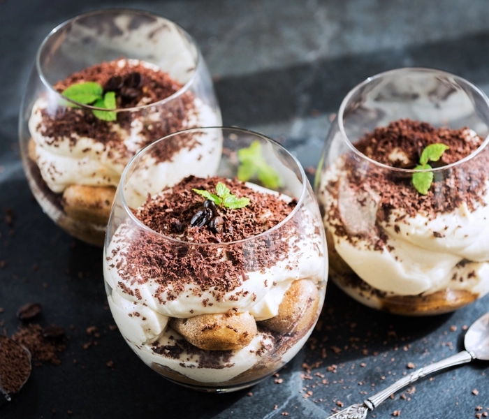 trend: dezerty v pohári na slávnostný december 