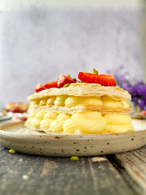 vanilkový krém bez hrudiek samozrejme