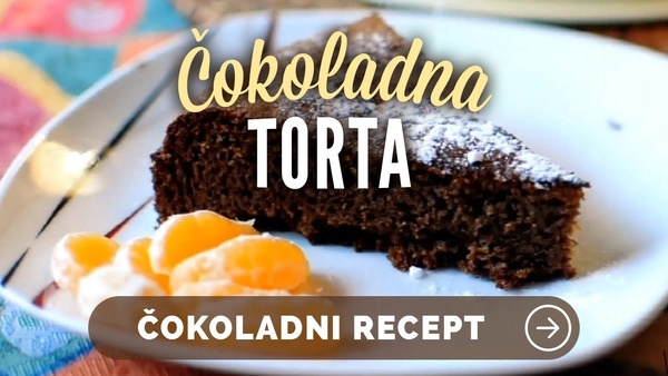 jednoduchý recept na cokoládový kolác