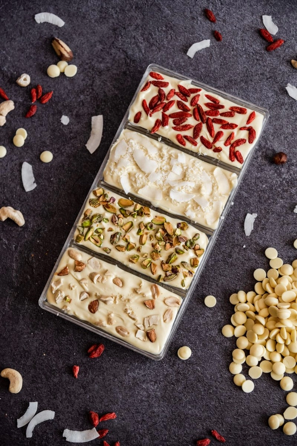 biela cokoláda - cokoláda ktorá v skutocnosti nie je cokoládou