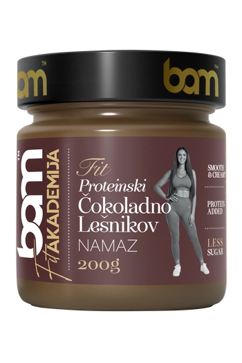 Proteínová nátierka z lieskových orieškov s kakaom, 200 g