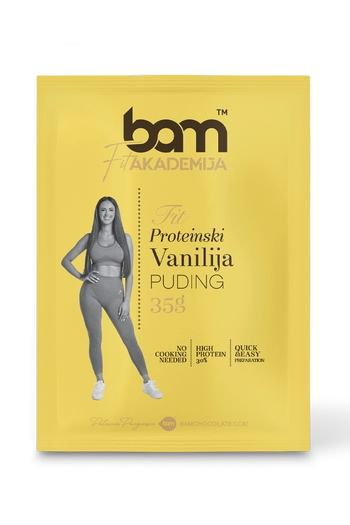 proteínový puding vanilka so sladidlom 