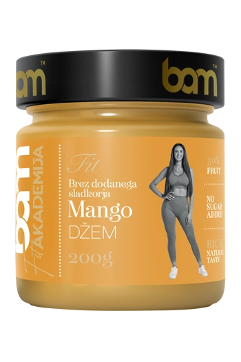 fit dzem z manga bez pridaného cukru 200g