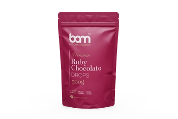 Rubínové čokoládové kvapky, 500 g