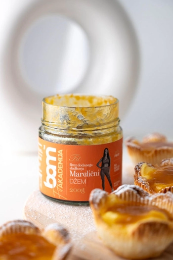 Marhuľový džem, bez pridaného cukru, 200 g