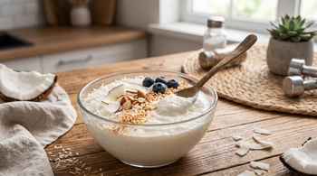 Proteínový puding Kokosový, so sladidlom