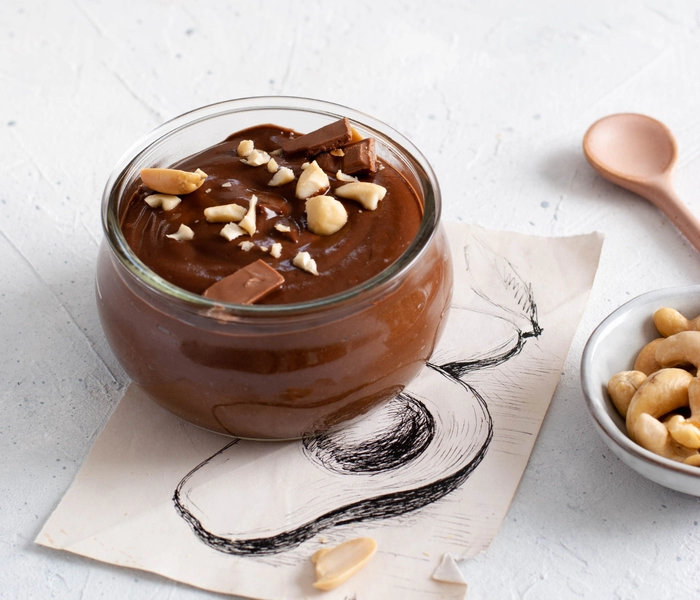 fit cokoládový puding s avokádom