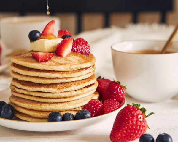 nadýchané americké palacinky