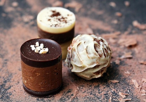 jednoduchý recept na domáce cokoládové pralinky
