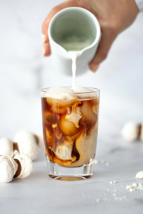 affogato cokoládová pena