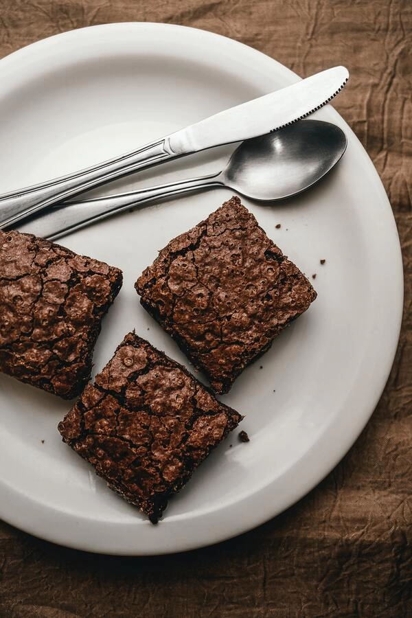 brownies s banánom