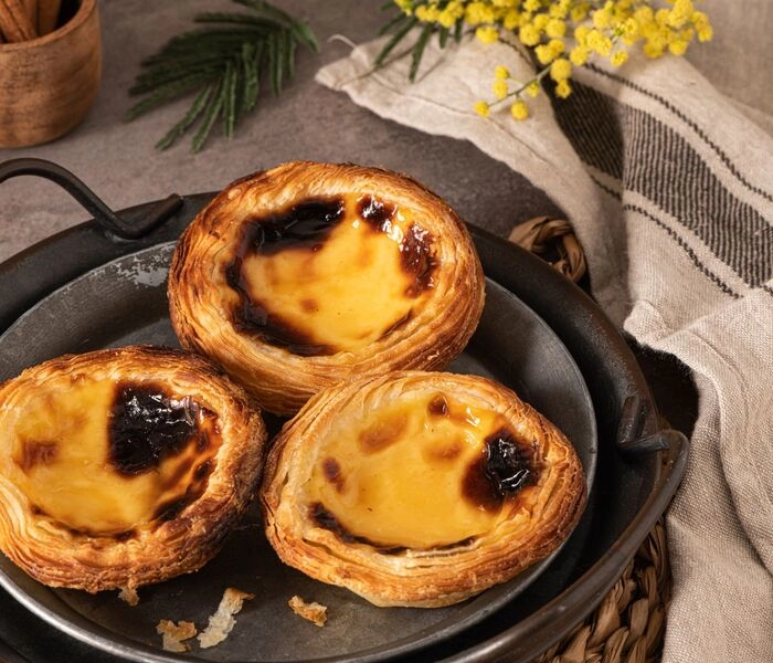 pastel de nata s vanilkovým krémom bam