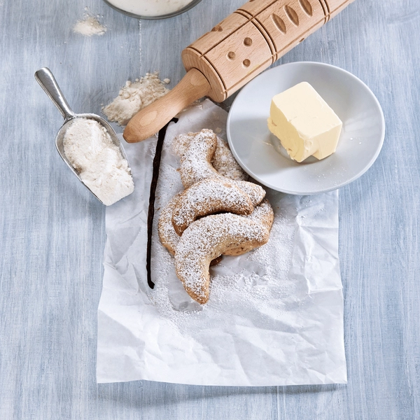 vanilkové croissanty