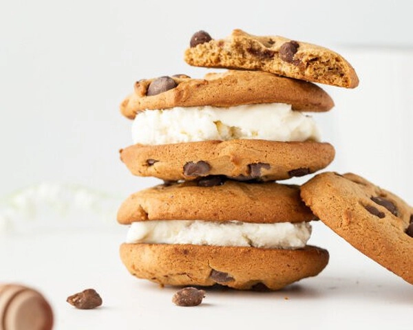 zmrzlinové sendvice so susienkami