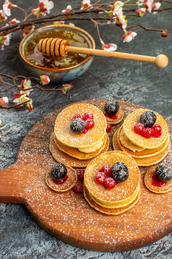 americké ovsené palacinky