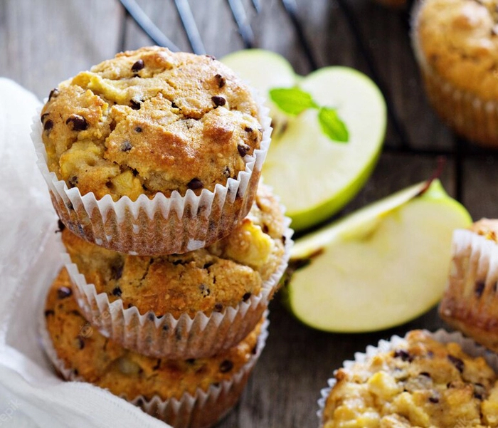 zdravé jahodové muffiny s chia semienkami