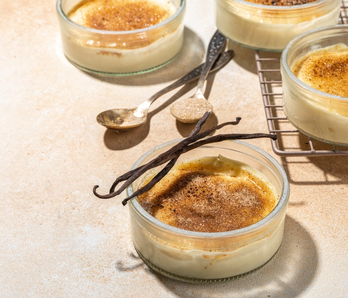 klasické creme brulée