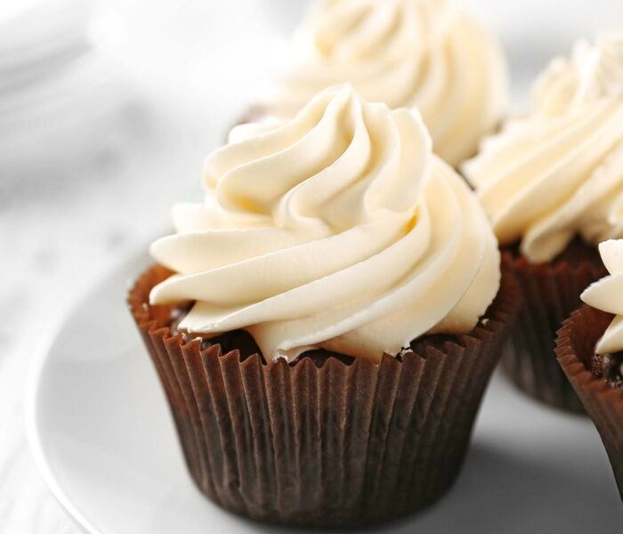 maslový krém s bielou cokoládou bam